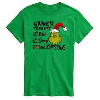 Big & Tall Dr. Seuss To Do List Tee