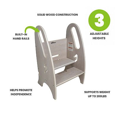 Little Partners 3-in-1 Growing Step Stool