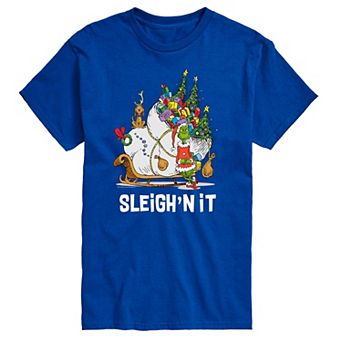 Big & Tall Dr. Seuss Sleighn It Tee
