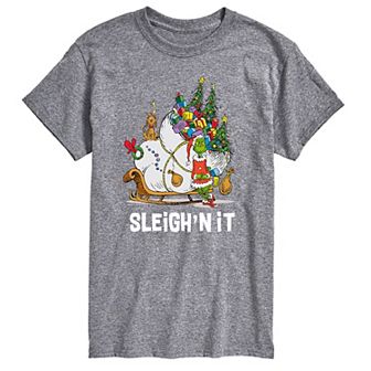 Big & Tall Dr. Seuss Sleighn It Tee