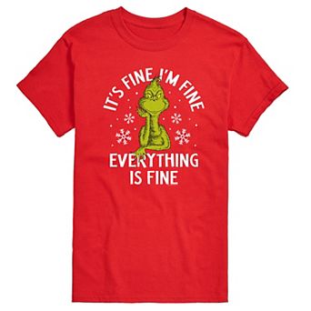 Big & Tall Dr. Seuss Grinch Im Fine Tee