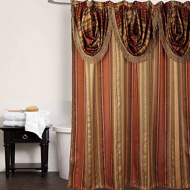 Popular Bath Contempo Fabric Shower Curtain