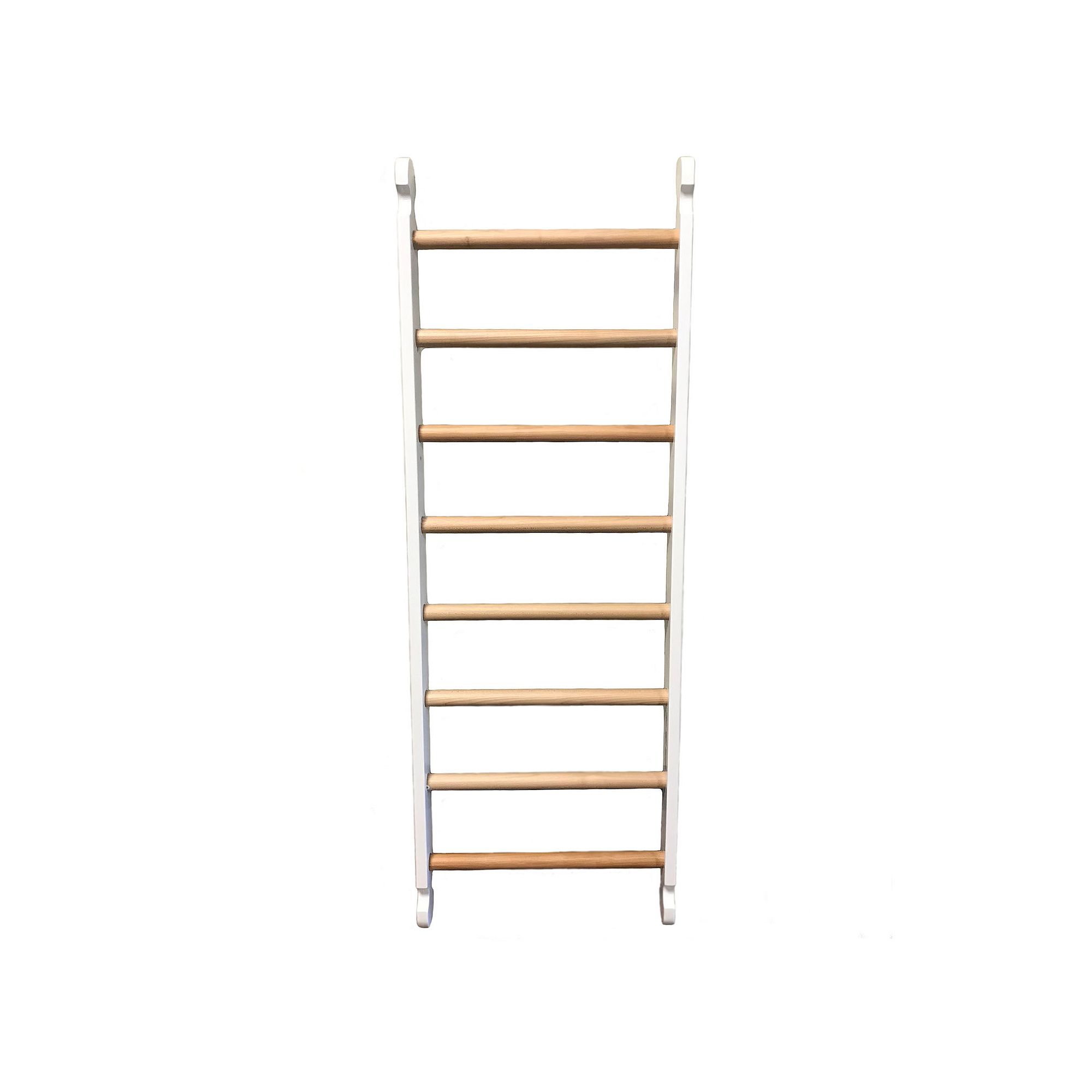 Little Partners Learn N Climb Climbing Ladder, Soft White Natural