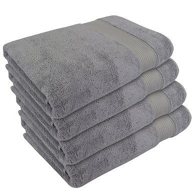 Classic Turkish Towels Genuine Soft Absorbent Silk Bath Towels 2 Piece Set