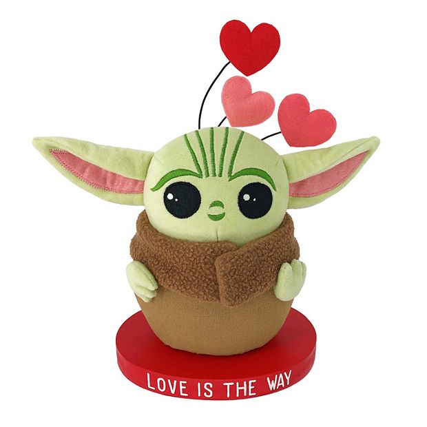 Star Wars infant Boys Baby Yoda Valentines Day Outfit Sweatshirt