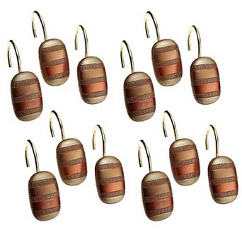 Popular Bath Contempo 12 pk Shower Curtain Hooks