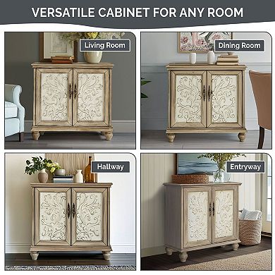 Madison Park Wyatt 2-Door Accent Cabinet