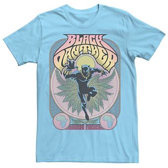 Men's Marvel Black Panther Vintage 70's Poster Style Tee