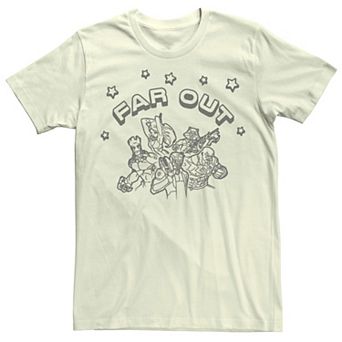 Men's Marvel Guardian Of The Galaxy Far Out Galaxy Group Tee