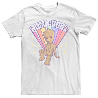 Men's Marvel Guardian Of The Galaxy I Am Groot Prideful Young Groot Tee
