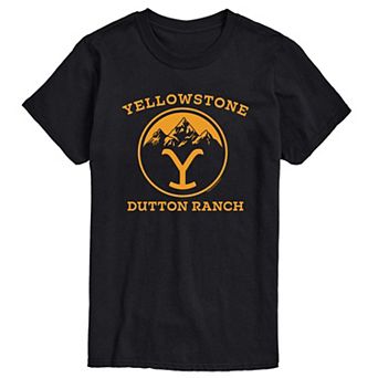 Big & Tall Yellowstone Dutton Ranch Tee