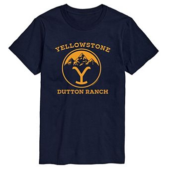 Big & Tall Yellowstone Dutton Ranch Tee
