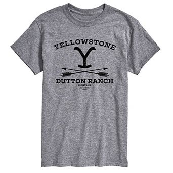 Big & Tall Yellowstone Dutton Ranch Tee