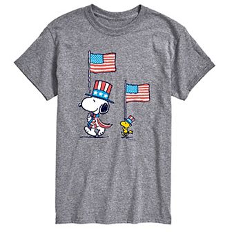 Big & Tall Peanuts Snoopy Woodstock Tee