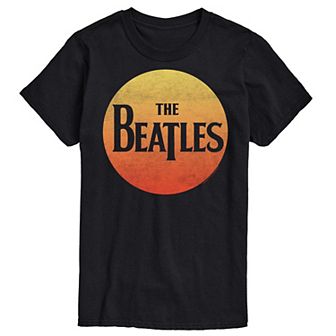 Big & Tall The Beatles Sun Logo Tee