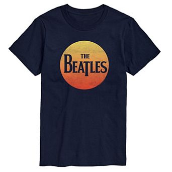 Big & Tall The Beatles Sun Logo Tee