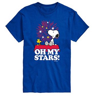 Big & Tall Peanuts Oh My Stars Tee