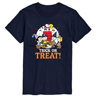 Big & Tall Peanuts Trick Or Treat Tee