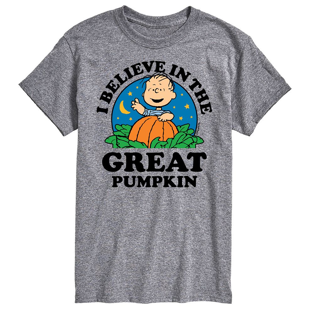 Big \u0026 Tall Peanuts Great Pumpkin Tee, image size:1000x1000