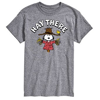 Big & Tall Peanuts Snoopy Hay There Tee