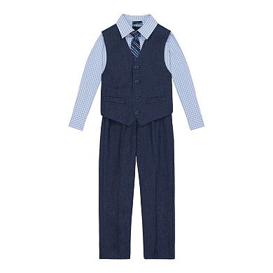 Boys 4-12 IZOD Vest, Shirt, Pants & Tie Set