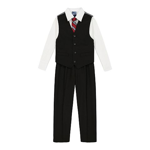 Детский костюм IZOD: жилет, рубашка, брюки и галстук