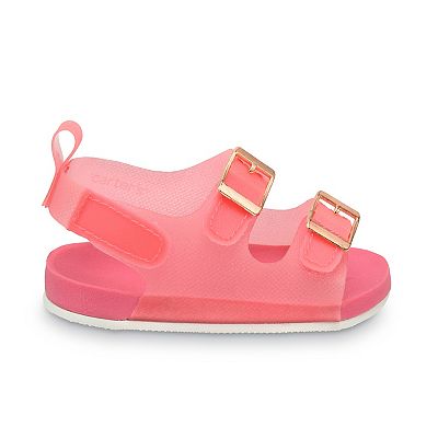 Baby Girl Carter s Pink Jelly Sandals