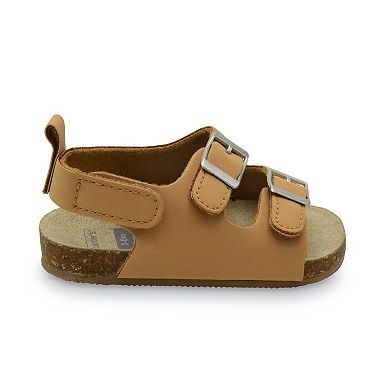 Baby Carter's Tan 2 Strap Sandals