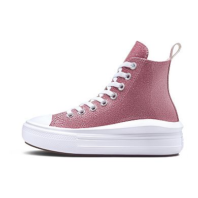 Converse Chuck Taylor All Star Glitter Move Little Kid Girls' Platform ...