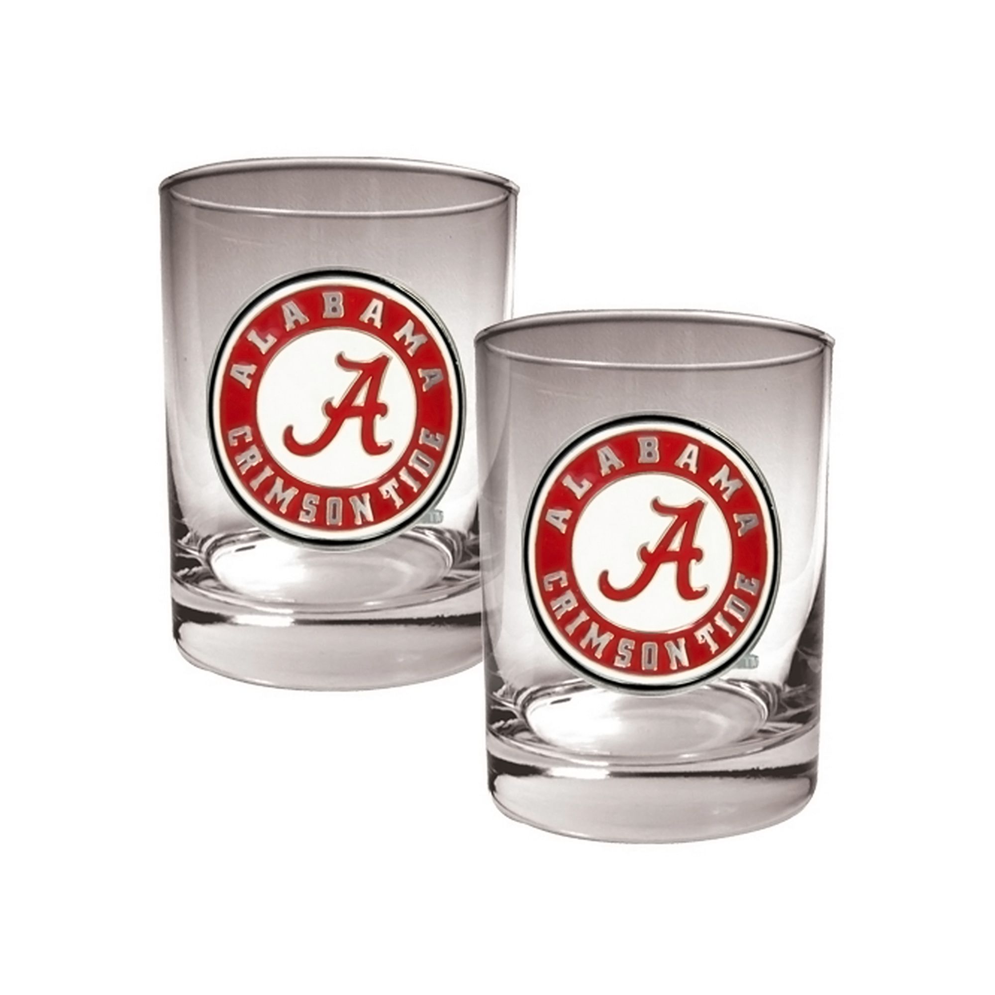 Alabama Crimson Tide 2-pc. Rocks Glass Set, Multicolor