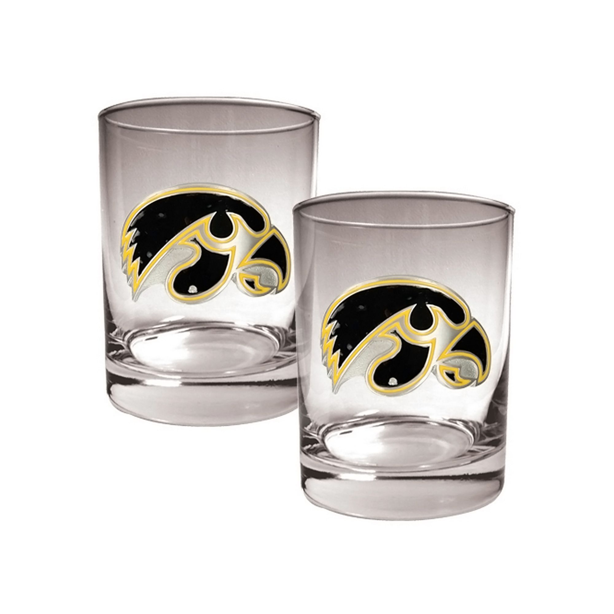 Iowa Hawkeyes 2-pc. Rocks Glass Set, Multicolor