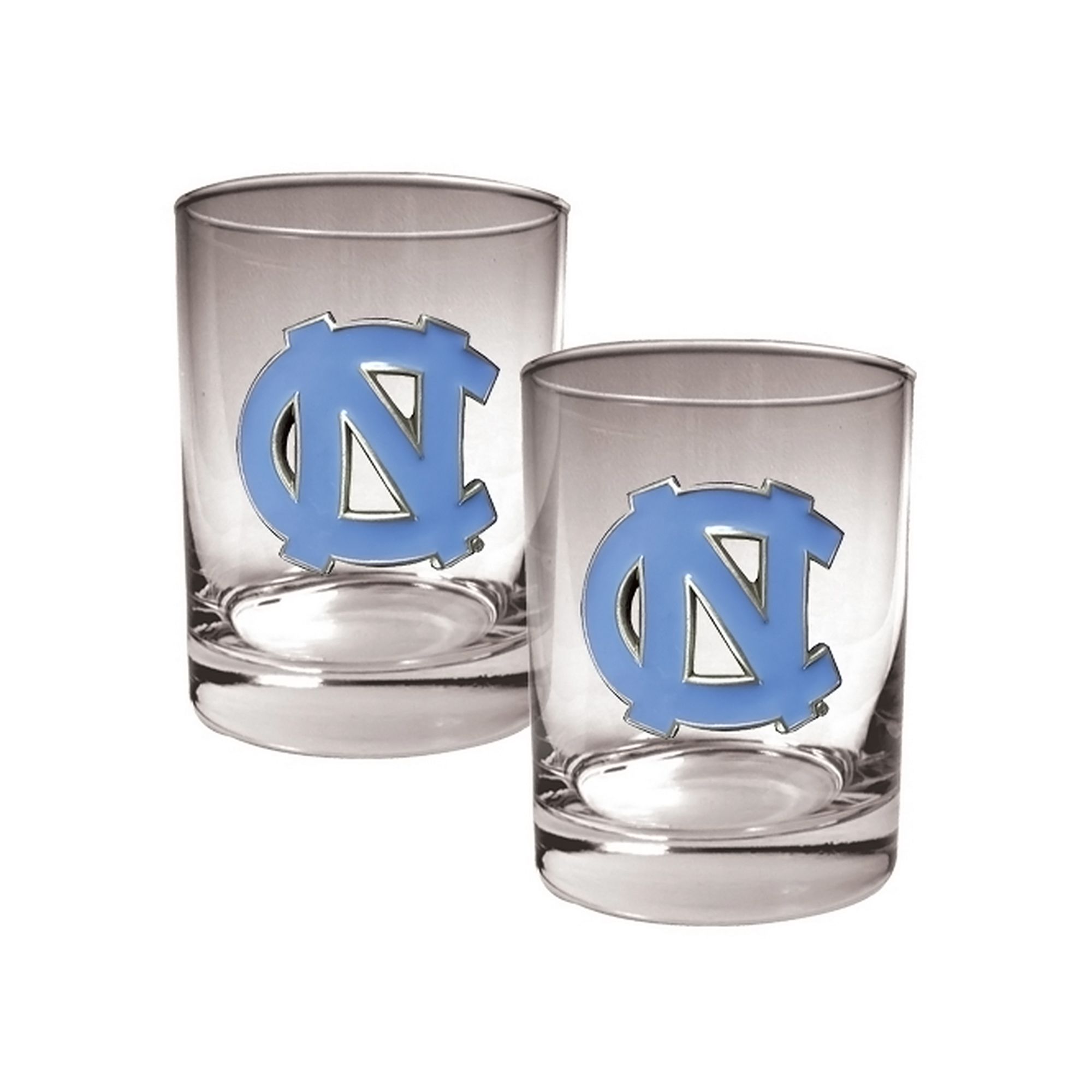 North Carolina Tar Heels 2-pc. Rocks Glass Set, Multicolor