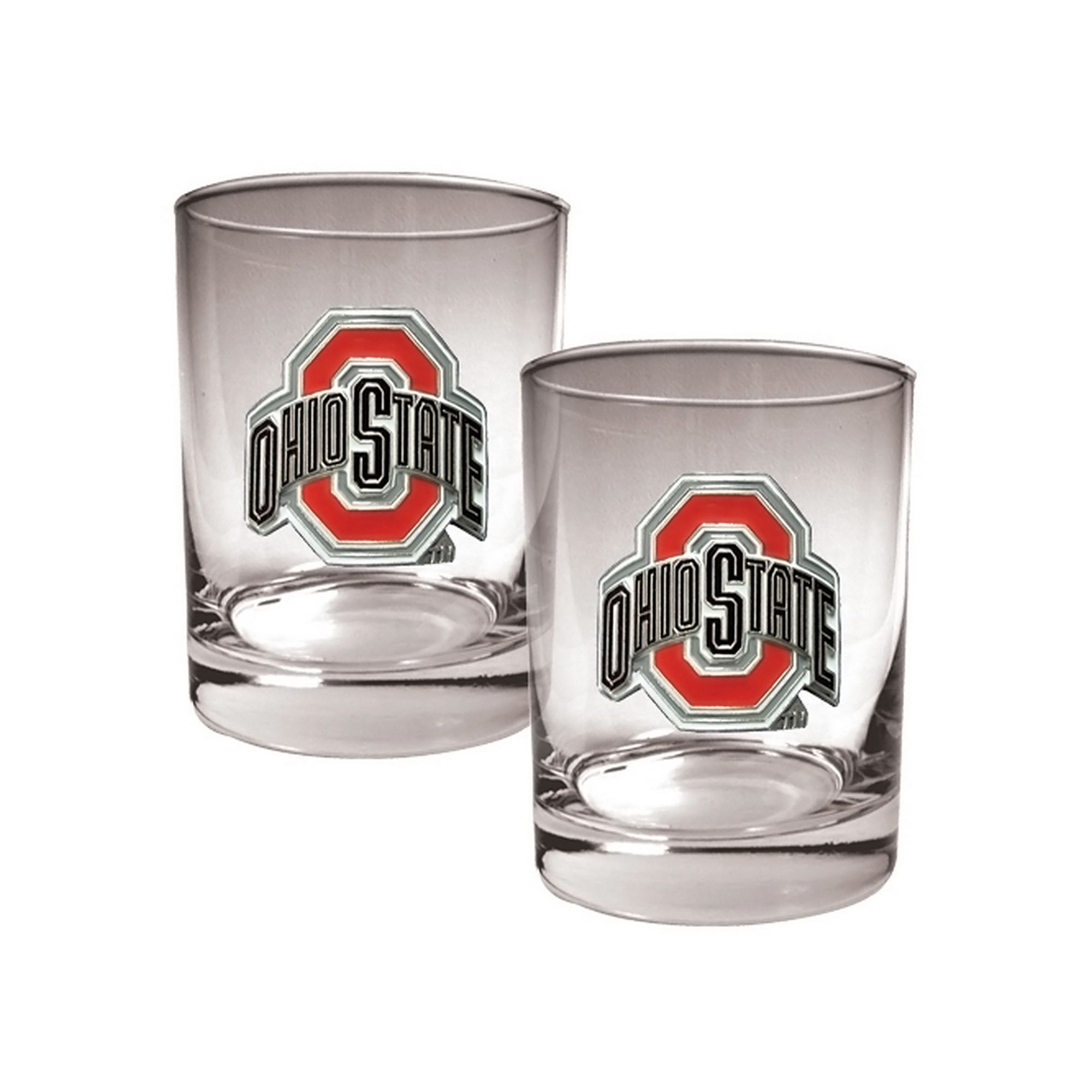 Ohio State Buckeyes 2-pc. Rocks Glass Set, Multicolor