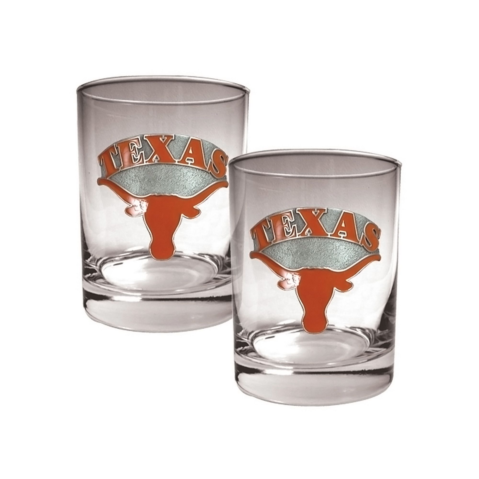 Texas Longhorns 2-pc. Rocks Glass Set, Multicolor