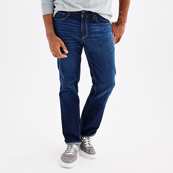 Men's Sonoma Goods For Life® Bootcut Jeans – Dark Blue Wash (30X30 ...