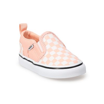 Vans Asher V Baby Toddler Girls Slip On Shoes