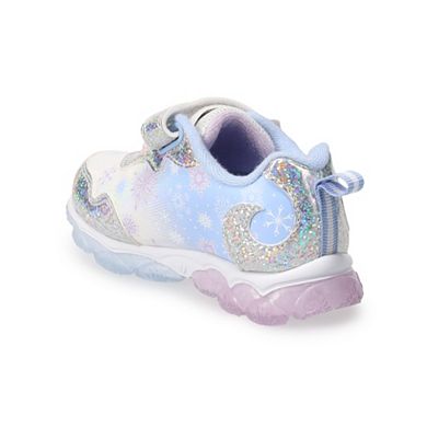 Disney's Frozen Anna and Elsa Toddler Girls' Light-Up Shoes