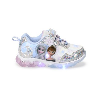Disney's Frozen Anna and Elsa Toddler Girls' Light-Up Shoes