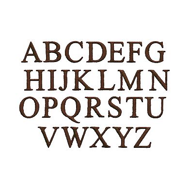 Linum Home Textiles Monogrammed Luxury Turkish Cotton Novelty Hand Towels 2-pack Set