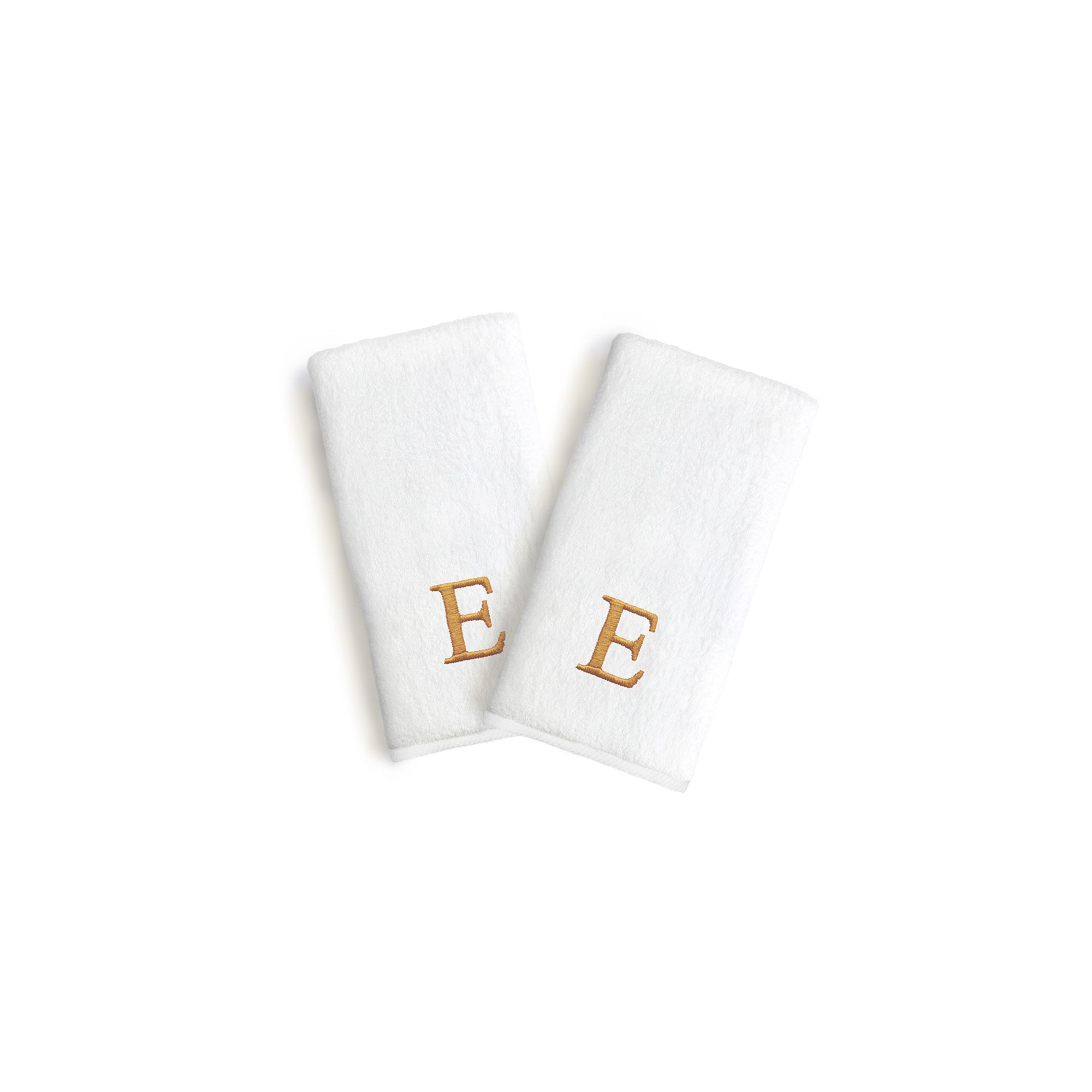 Linum Home Textiles Monogrammed Luxury Turkish Cotton Novelty Hand Towels 2