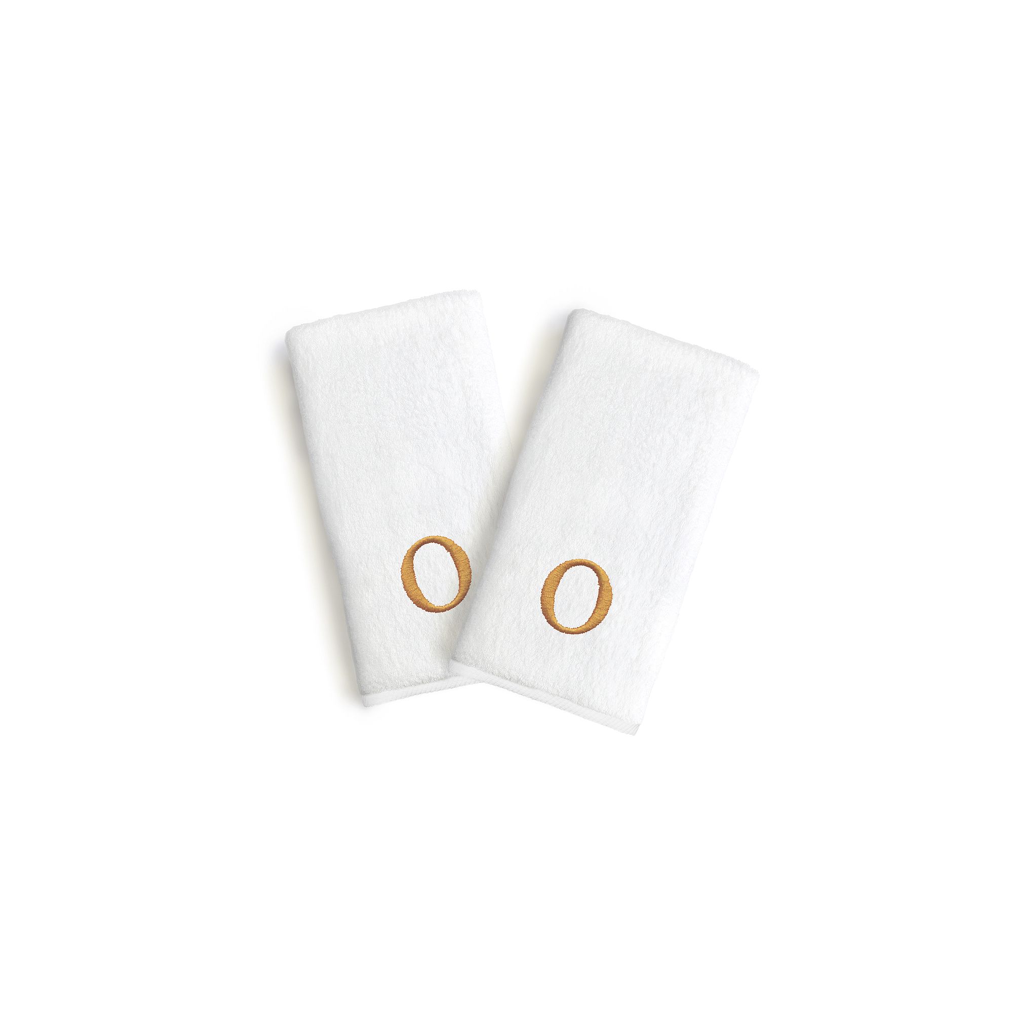 Linum Home Textiles Monogrammed Luxury Turkish Cotton Novelty Hand Towels 2