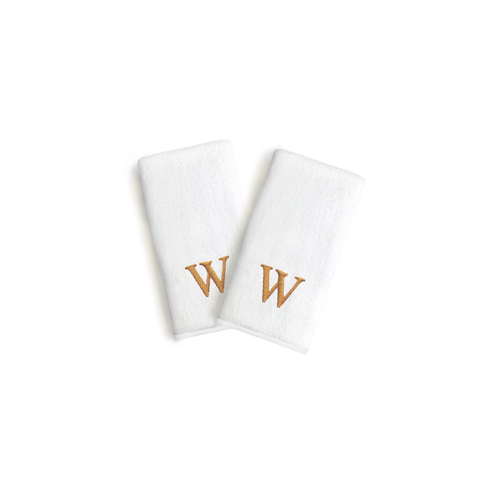 Linum Home Textiles Monogrammed Luxury Turkish Cotton Novelty Hand Towels 2