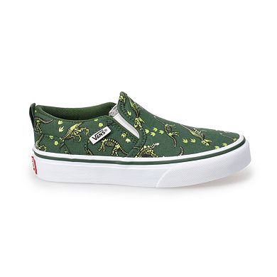 Vans® Asher Dinosaur Boys' Slip-On Shoes