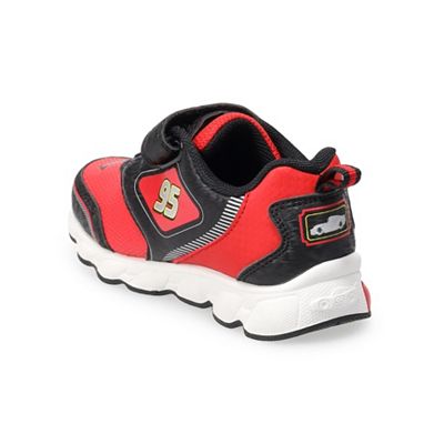 Disney Pixar Cars Lightning McQueen Toddler Boys Light Up Shoes