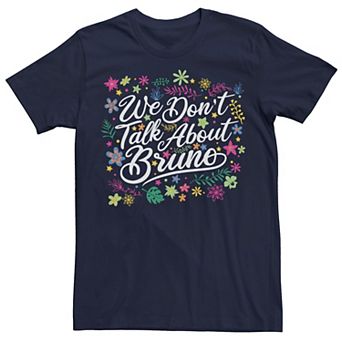 Disney's Encanto We Don't Talk About Bruno Flowery Men's Tee
