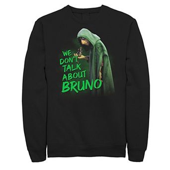 Disney's Encanto Men's We Don't Talk About Bruno Sweatshirt