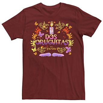 Disney's Encanto Men's Purple Candle Dos Oruguitas Tee