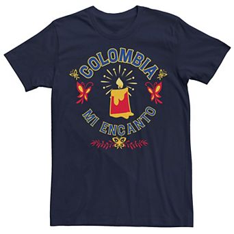 Disney's Encanto Red Candle Colombia Mi Encanto Men's Tee