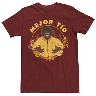 Disney's Encanto Men's Mejor Tio Felix Madrigal Logo Tee
