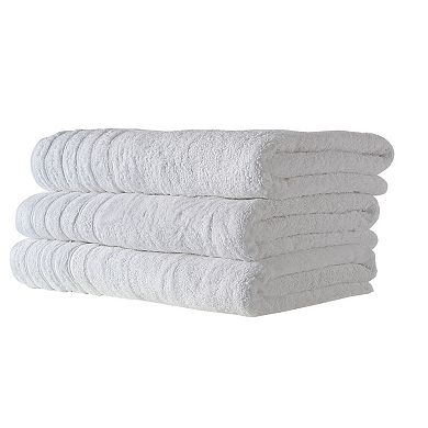 Classic Turkish Towels Genuine Cotton Large Soft Absorbent Barnum Bath Towels 3 Piece Set